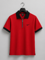 New Zipper Polo Shirt