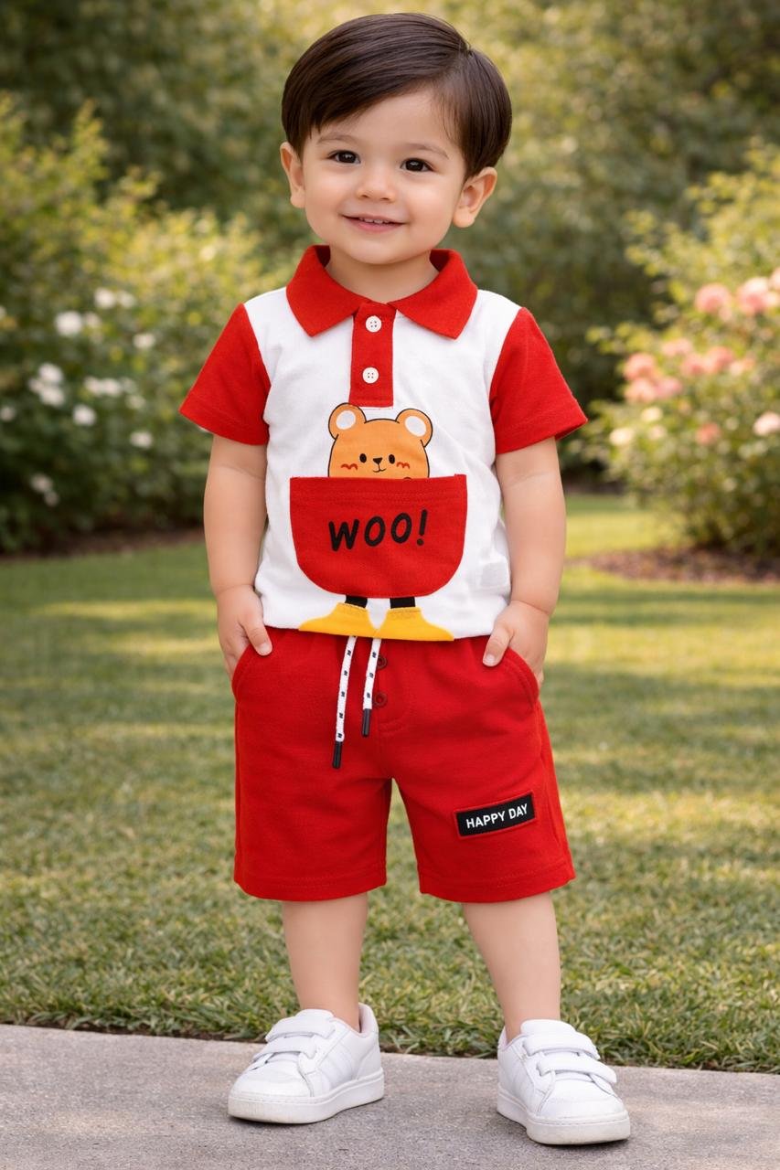 WhatsApp Image 2026-04-19 at 3.02.13 PM (1) Boys Polo Set - Image 1